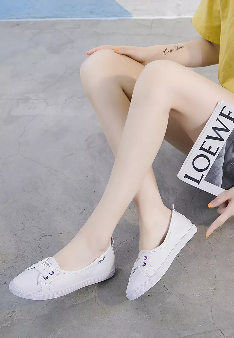 Smart Causal Leather Sneakers RX5199