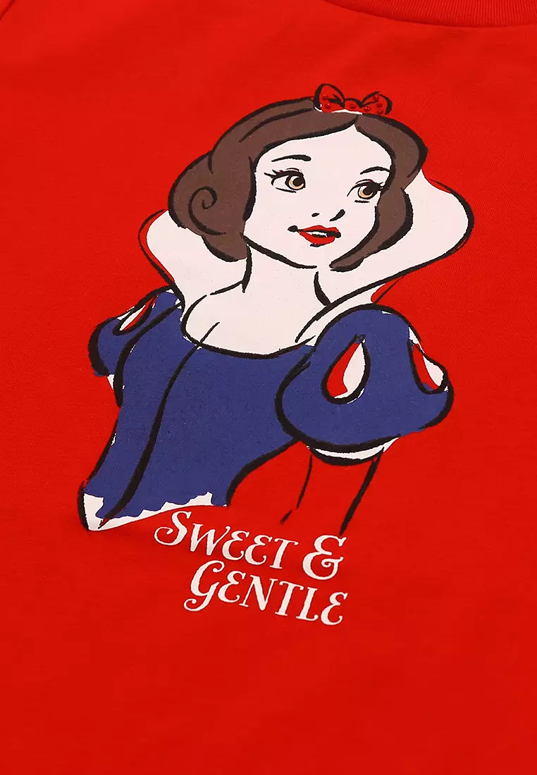 Girls Licensed Graphic T-Shirt "Snow White: Sweet and Gentle"