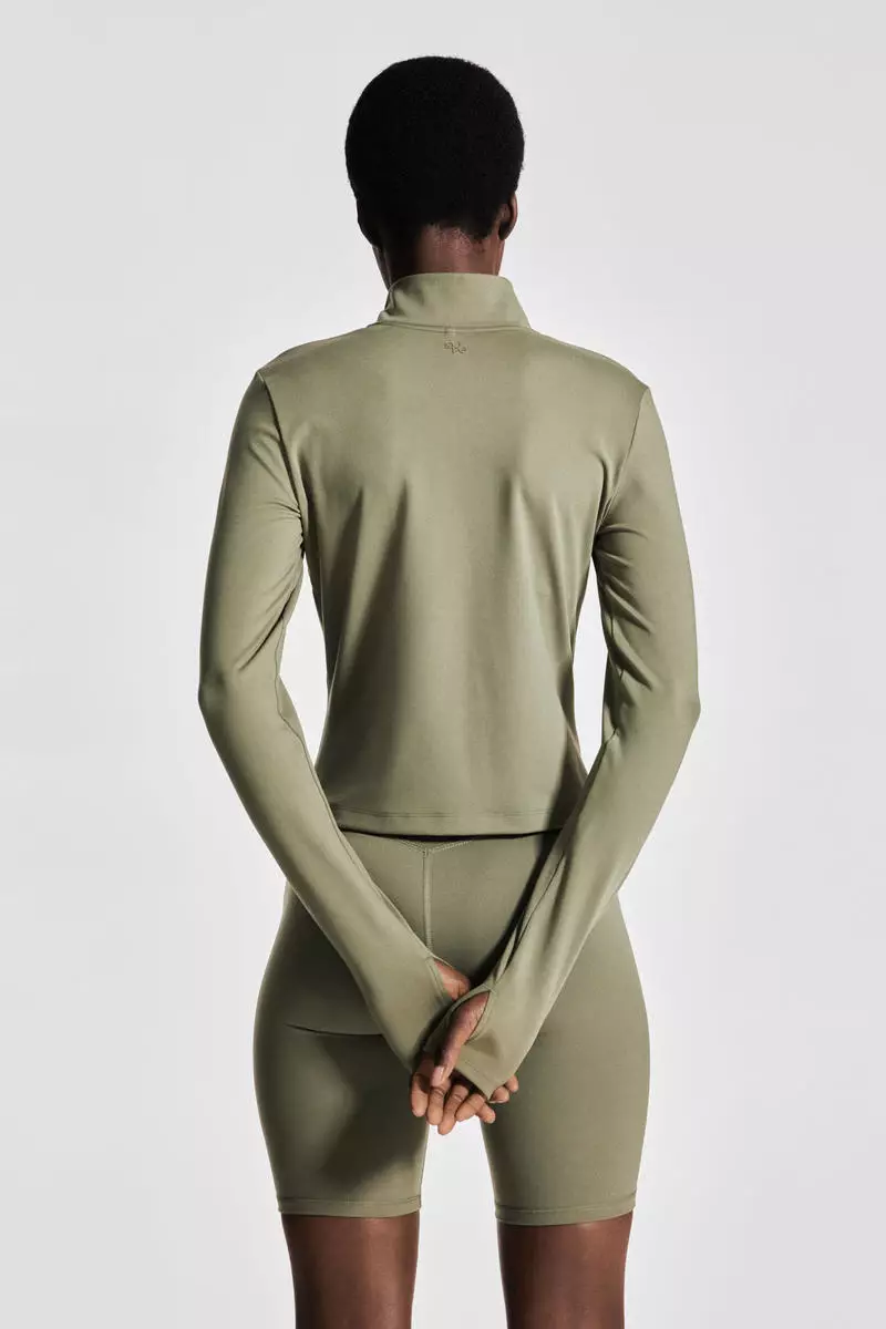 Zip-through sports jacket with SoftMove™