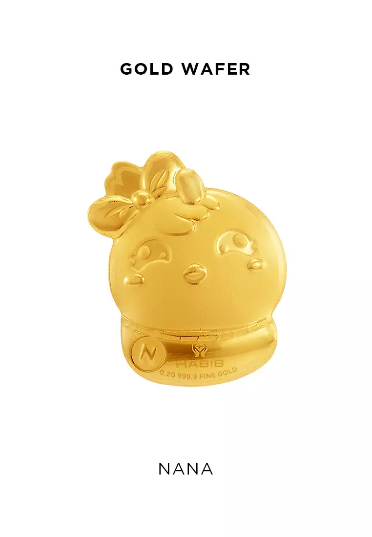 HABIB Didi & Friends Collection (Nana) | 999.9 Gold Wafer (0.20g)