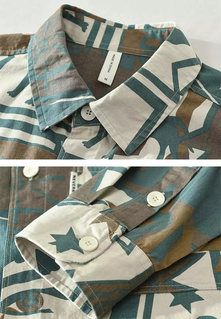 Trend Printed Casual Shirt WM7218