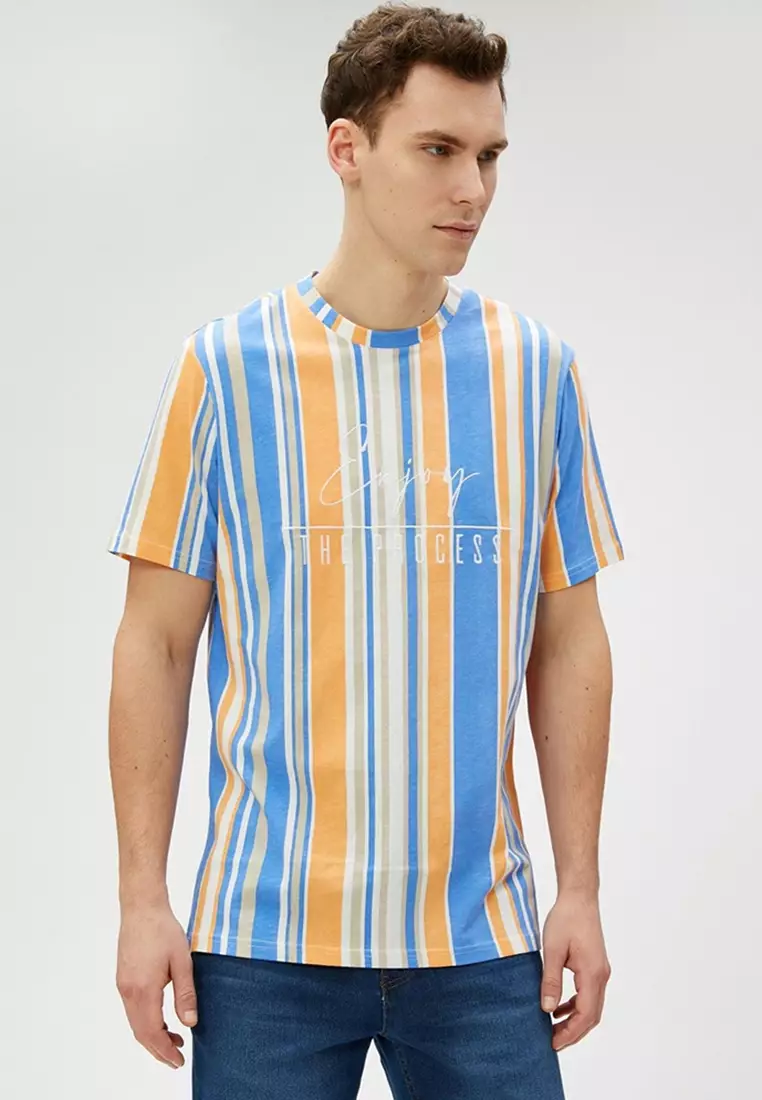 mens striped t shirts