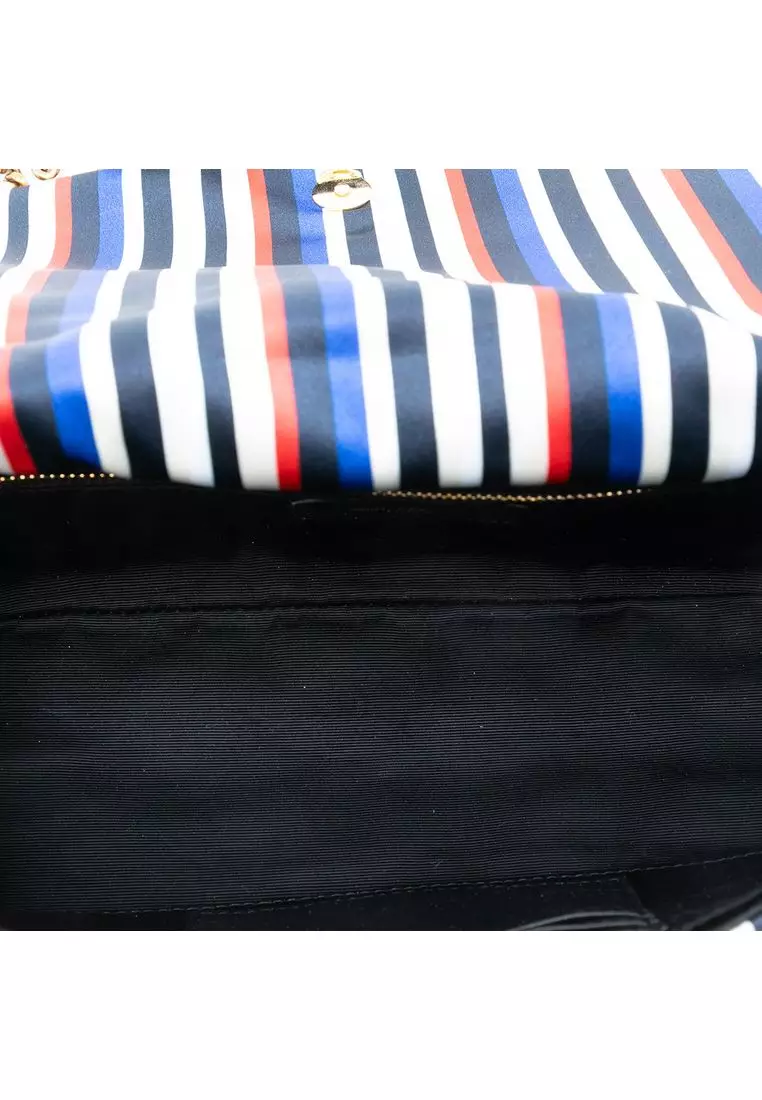 Pre-Loved Saint Laurent Medium Quilted Silk Carre Patchwork Jamie Shoulder Bag