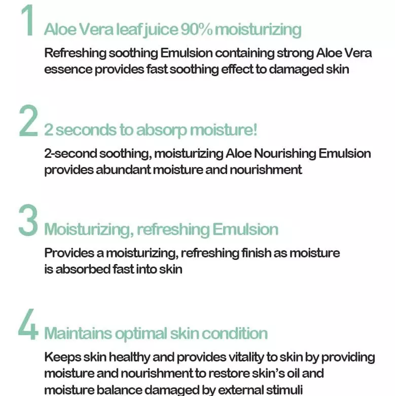 Holika Holika Aloe Soothing Essence 90% Emulsion