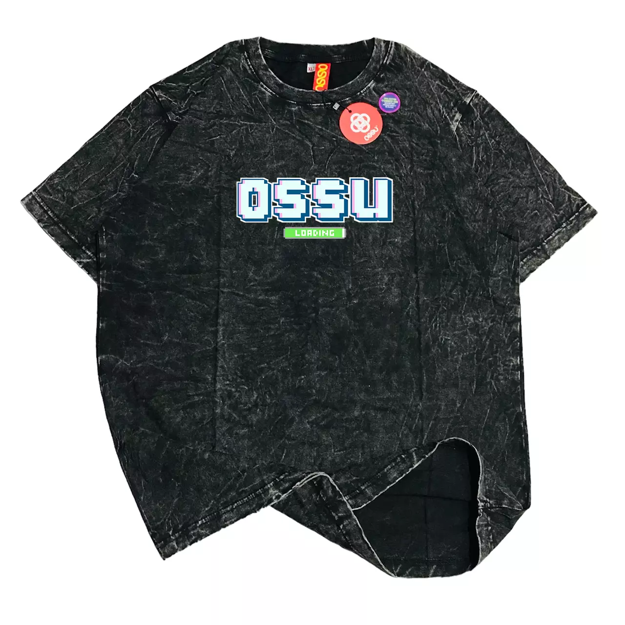 OSSU Logo Font Loading - Wash Tshirt