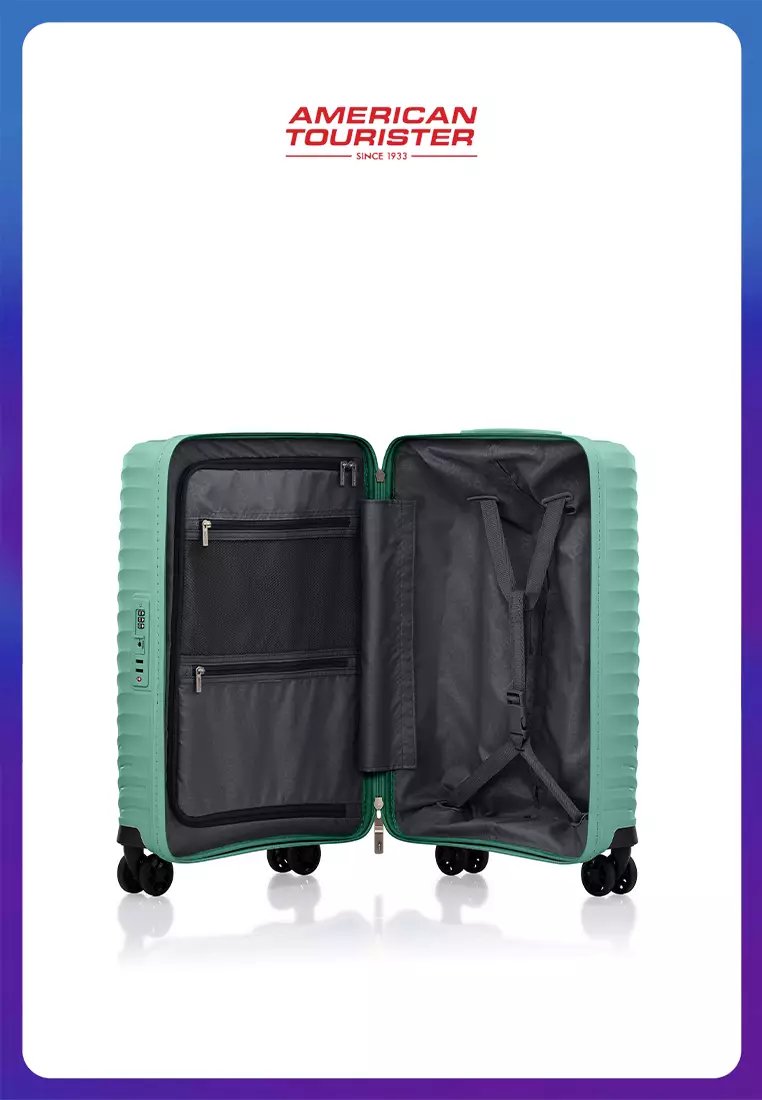 American Tourister Koper Hardcase Diazip Cabin 20 Inch TSA - Green