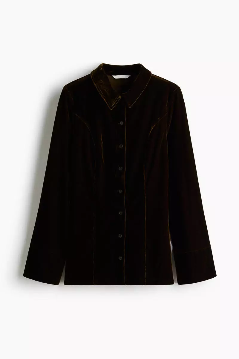 Velour shirt