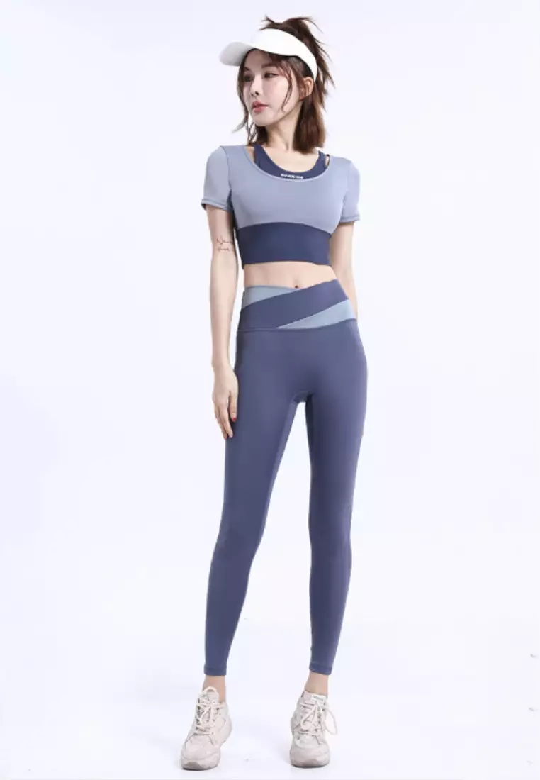 Motion Max Legging Sport Wanita Women Olahraga High Waisted Running Dry Fit Sportswear