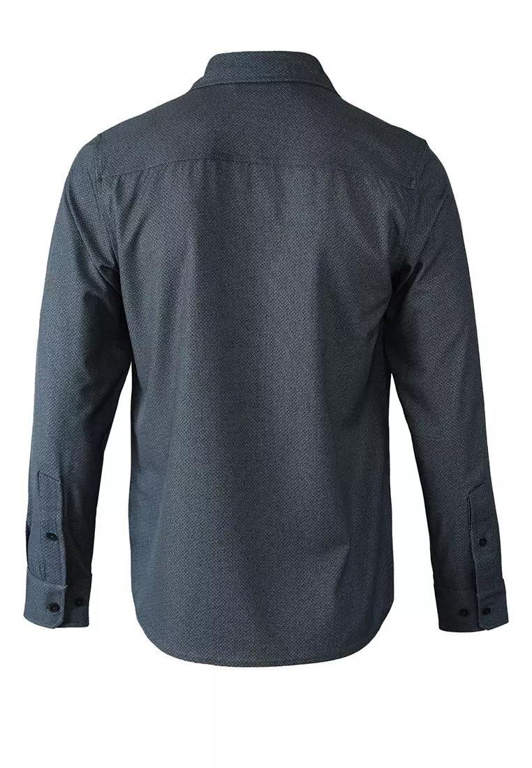 Long Sleeve Printed Sportshirt