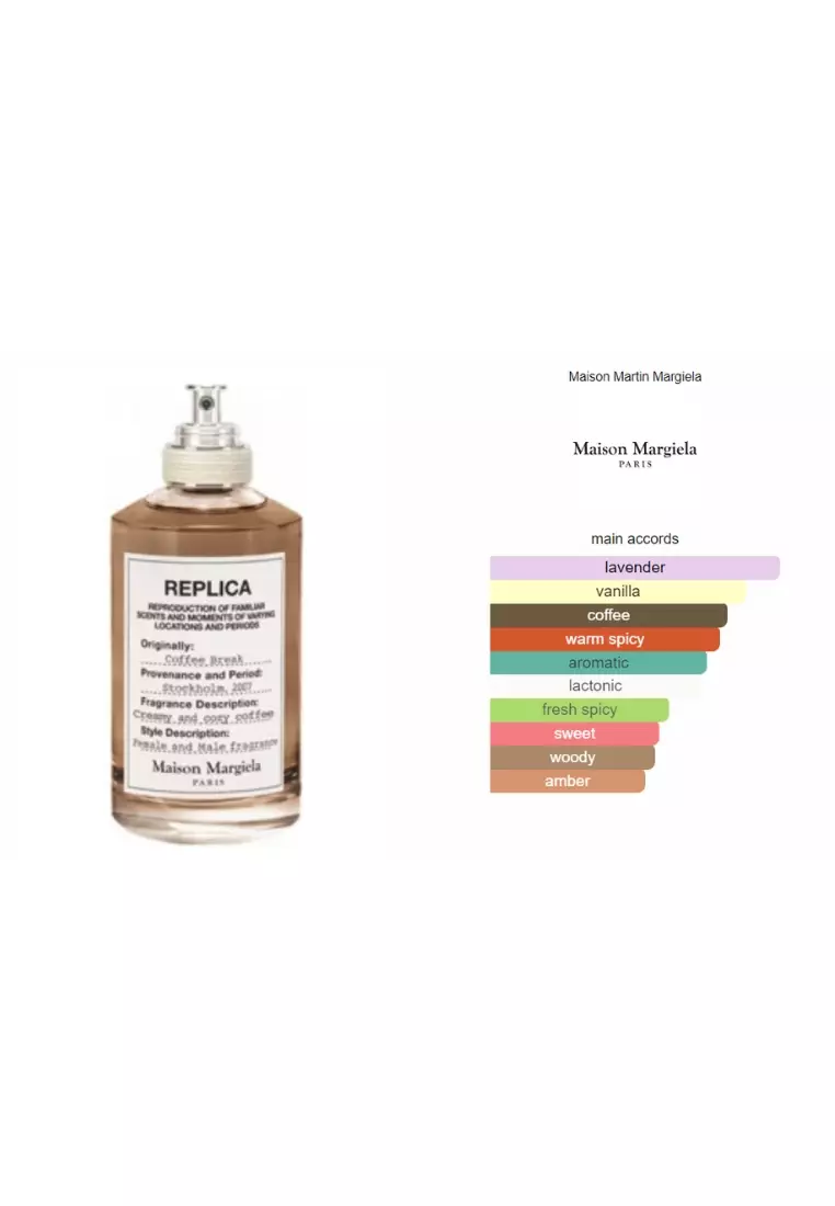 Maison Margiela Replica Coffee Break Unisex EDT - 100 ML (Parfum Unisex)