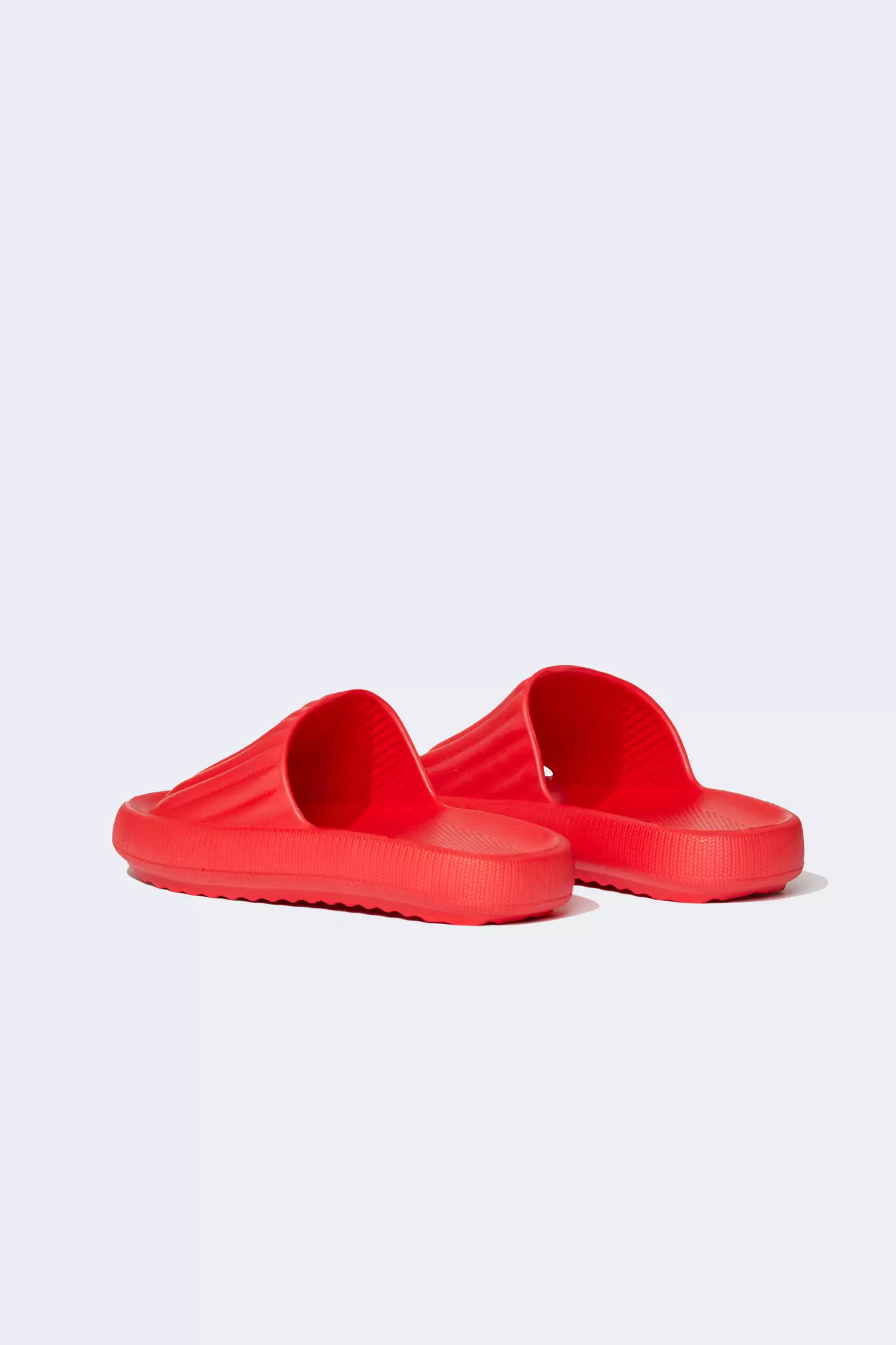 Red deals bottom slippers