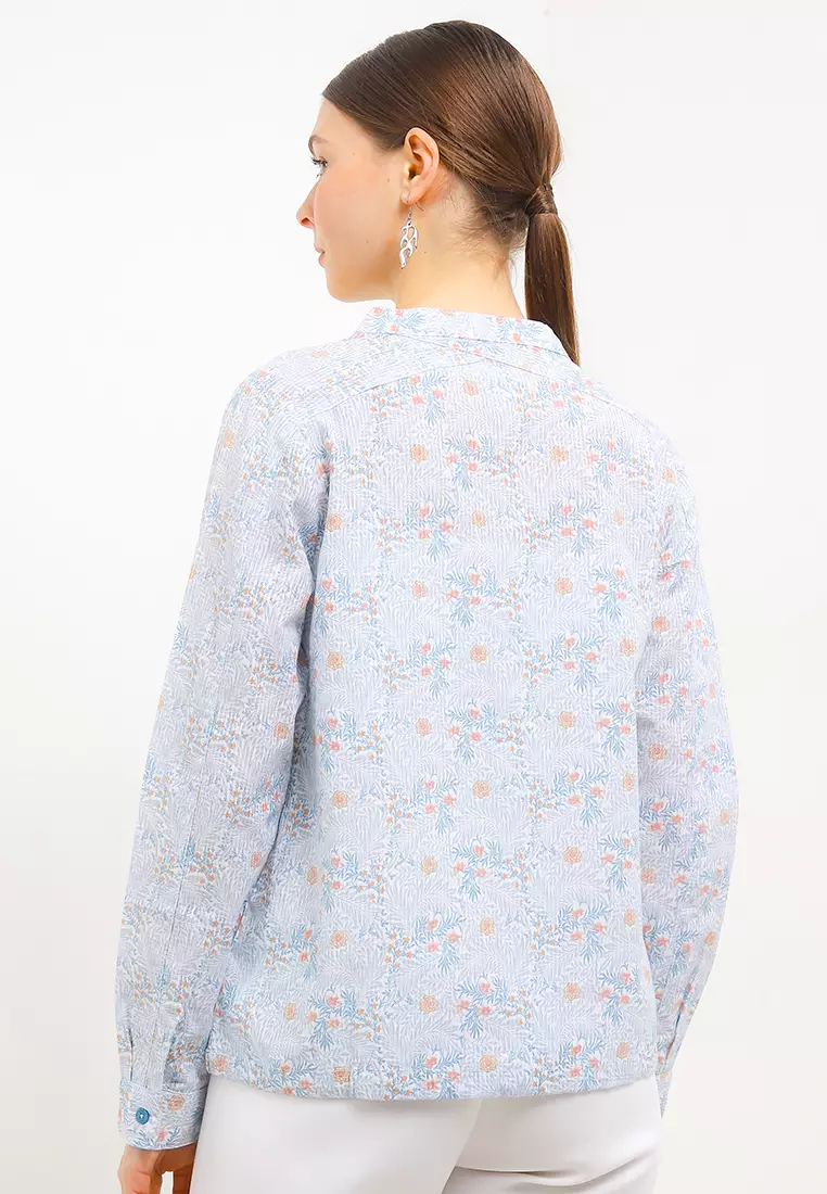 Triset Casual Pakaian Wanita Blouse - TR309840826