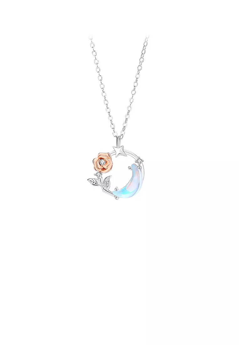 White moonstone clearance pendant