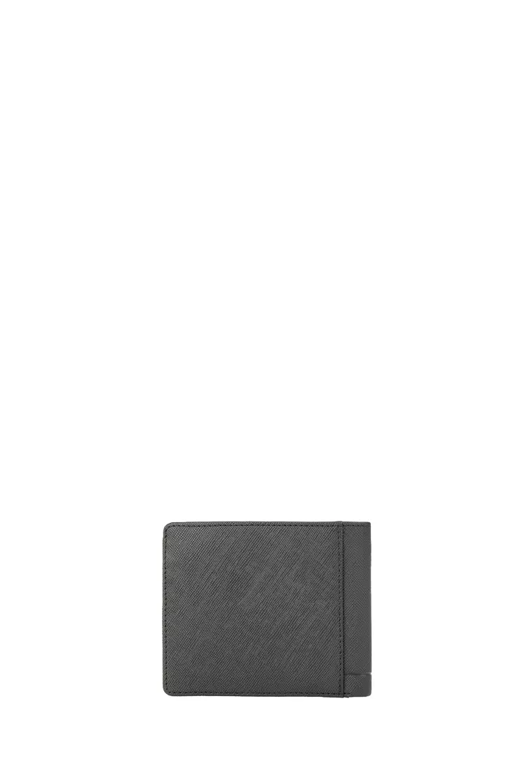Craig Wallet With Coin Compartment In Black