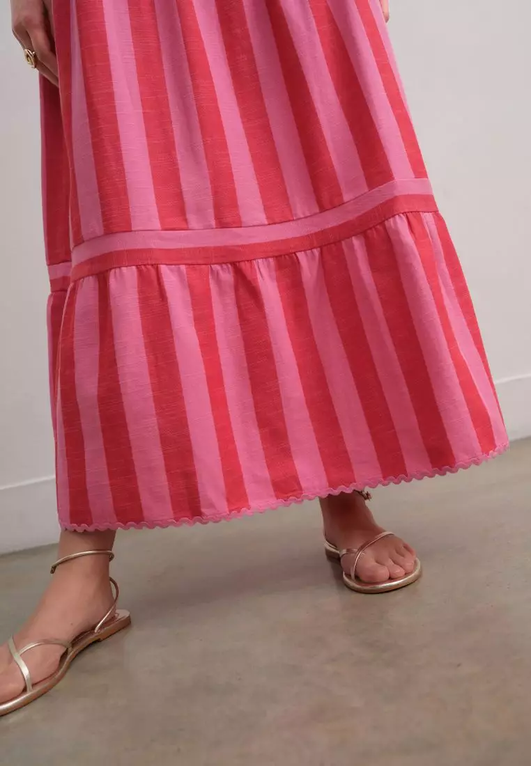 Square Neck Maxi Dress