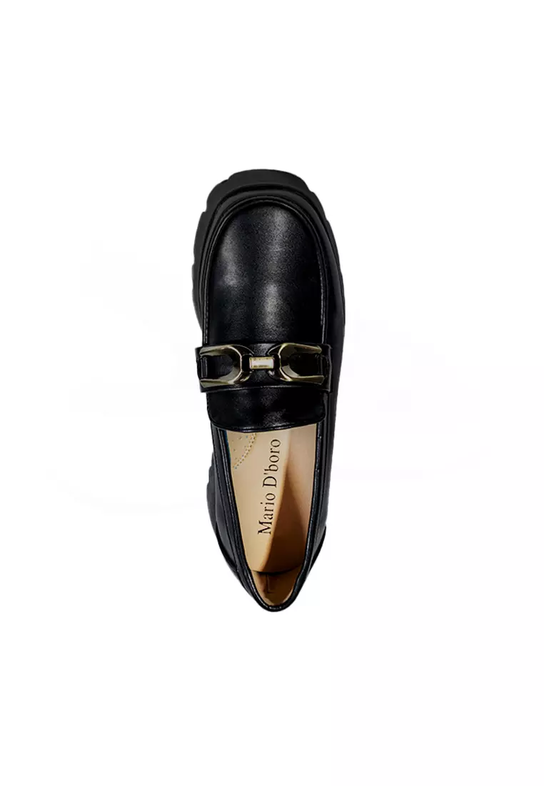 Women's Korean Flats LY 27849 Black C67