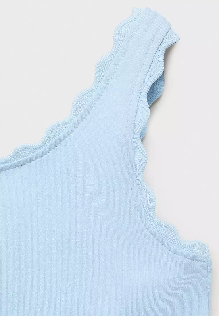 Tank Top With Embroidered Detail