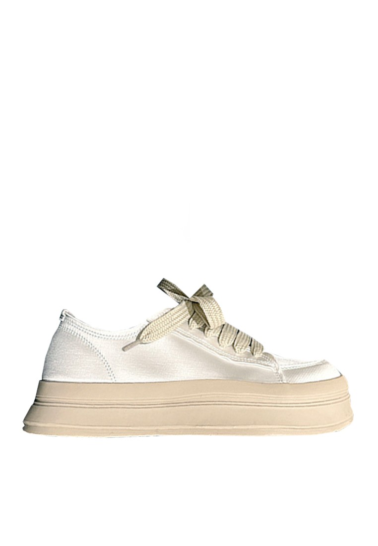VANSA Simple Satin Platform Shoes VSW-CMB-3