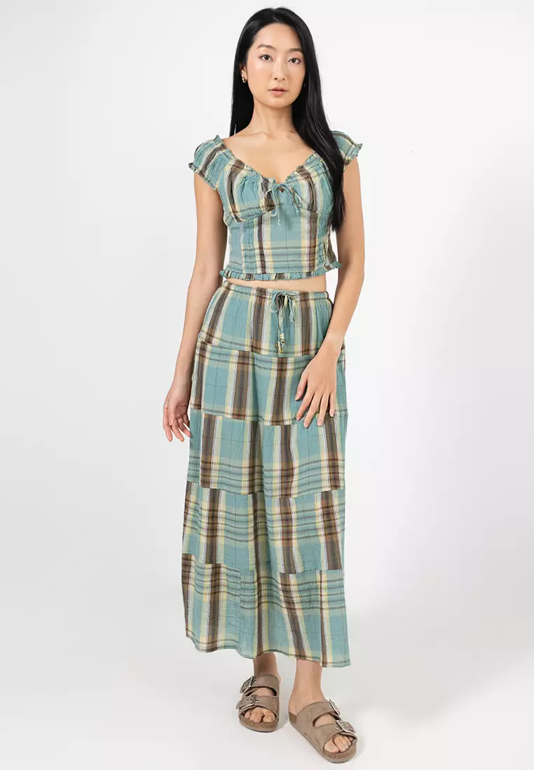 Greta Frill Sleeves Blouse