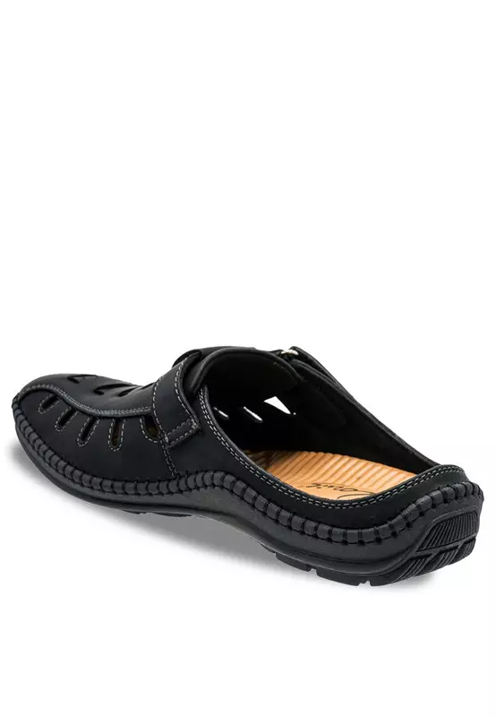 Faux Suede Velcro Fasten Casual Sandals