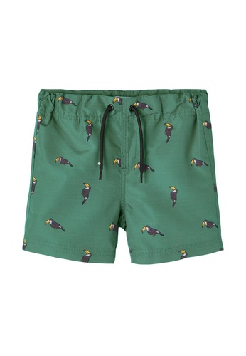 NAME IT green Zokol Long Shorts Camp DBB50KAF9564C0GS_1