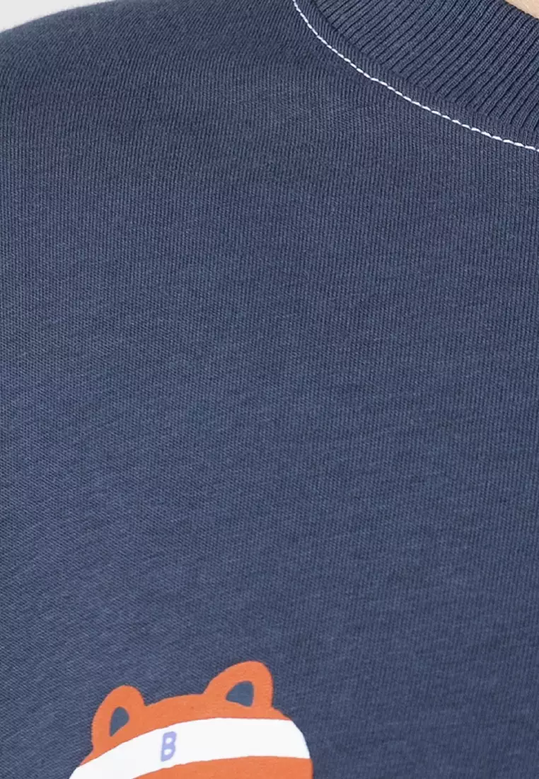 90年代圖案T恤睡裙