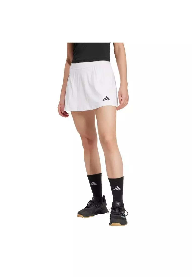 Gym & Training & Tennis & Padel Tennis Optimé Skort With Integrated Bike Shorts Women White JY2113