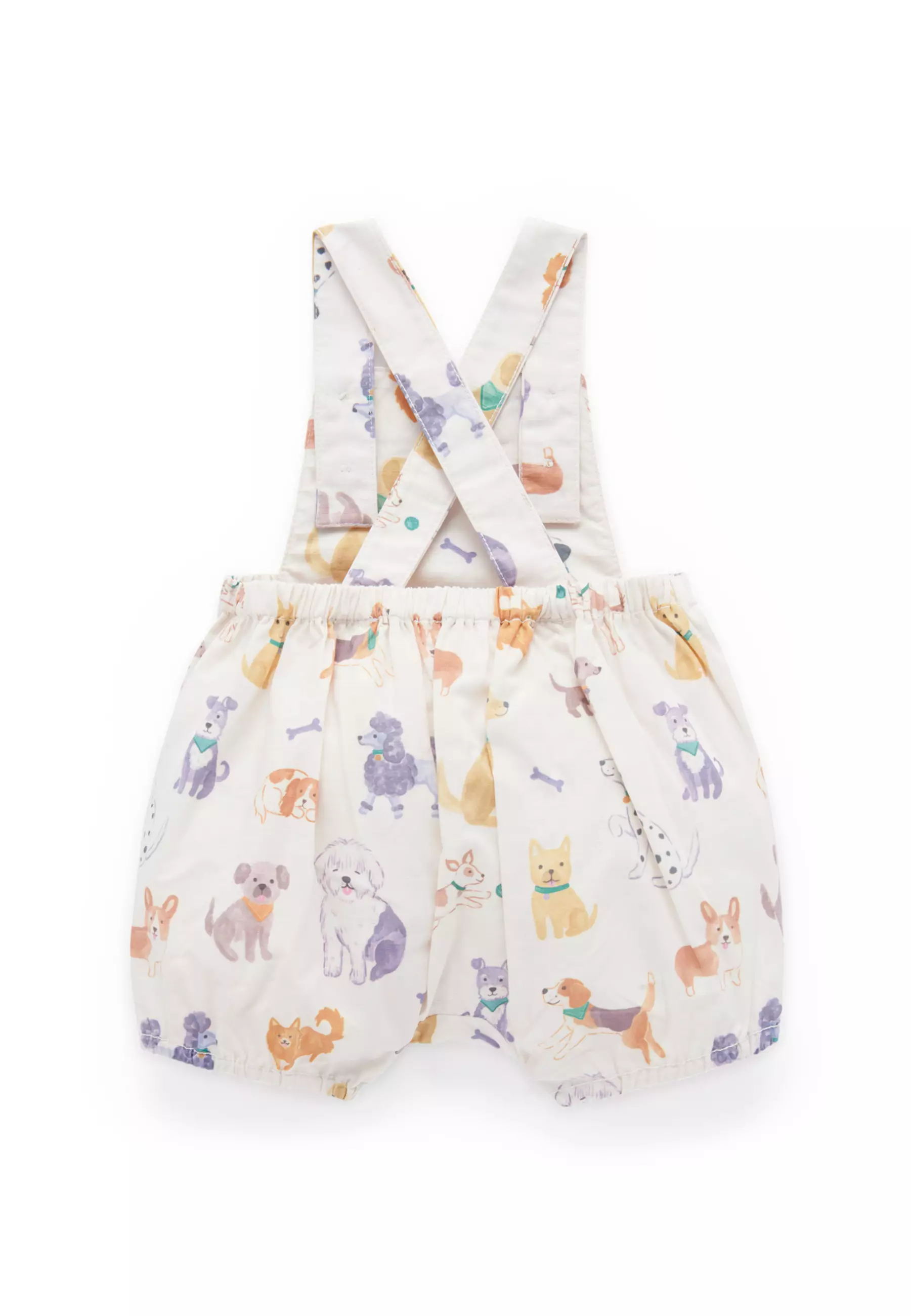 Pure top baby overalls