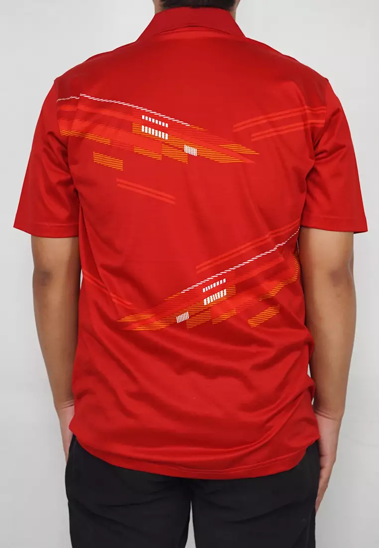 Crocodile DIAMOND 1857 Red | Kaos Kerah Premium Pria Polo Shirt | Relax fit