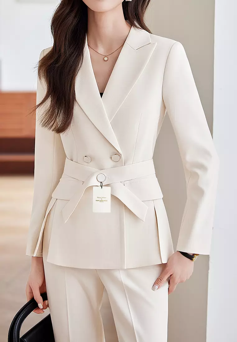 Slim Lapel Suit Jacket YGH-EY8960