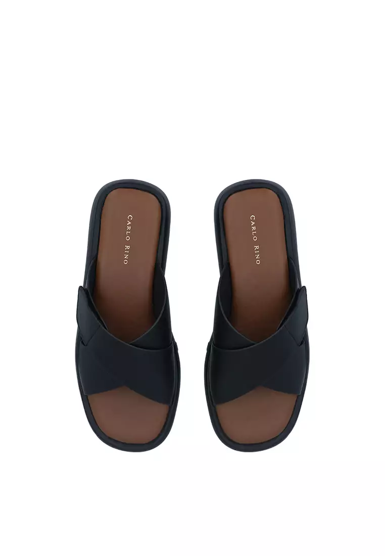 Black Luna Comfort Flats