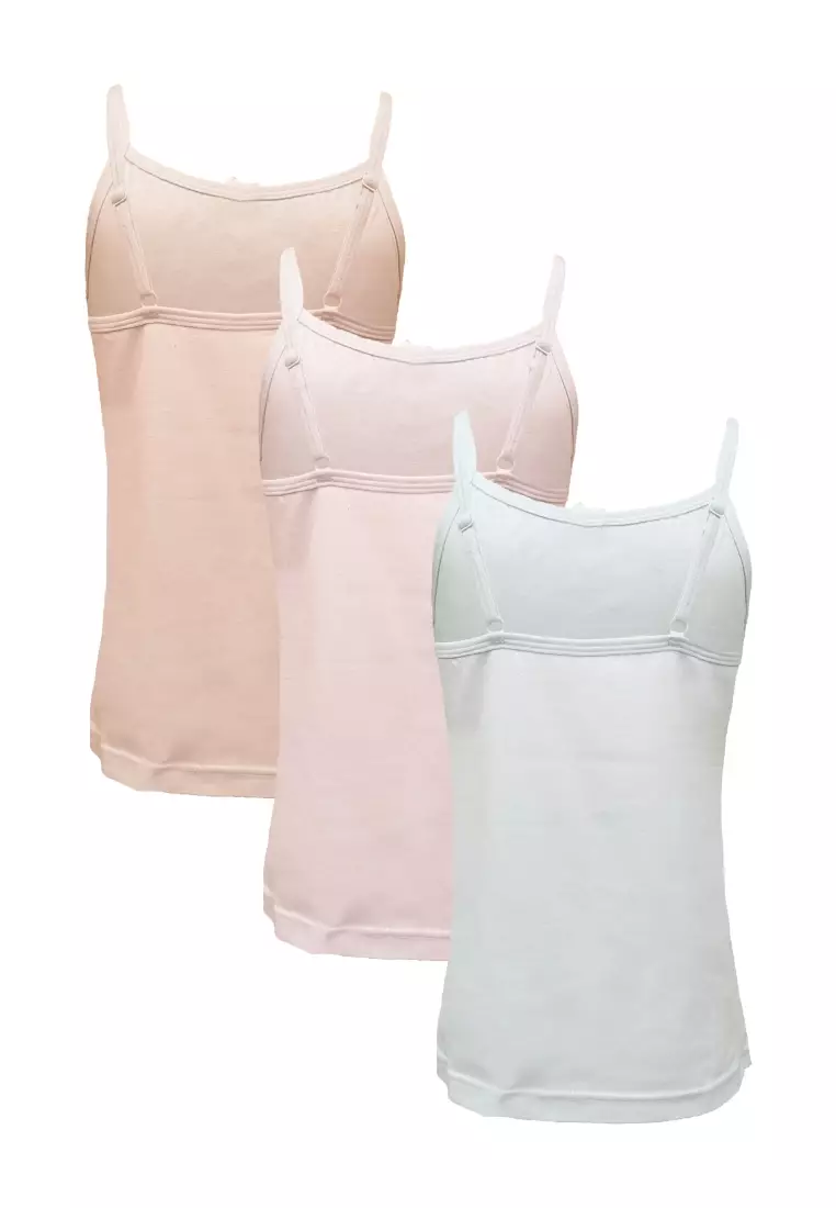 Sakura Blooms 3-in-1 Cami Top Underwear for Girls