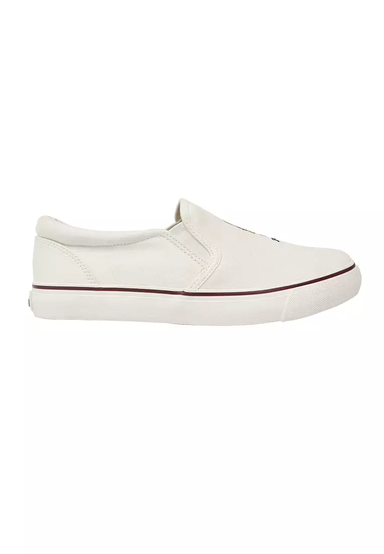 Discount on Polo Ralph Lauren  shoes - SKU: Keaton Slip On Bear- Cream