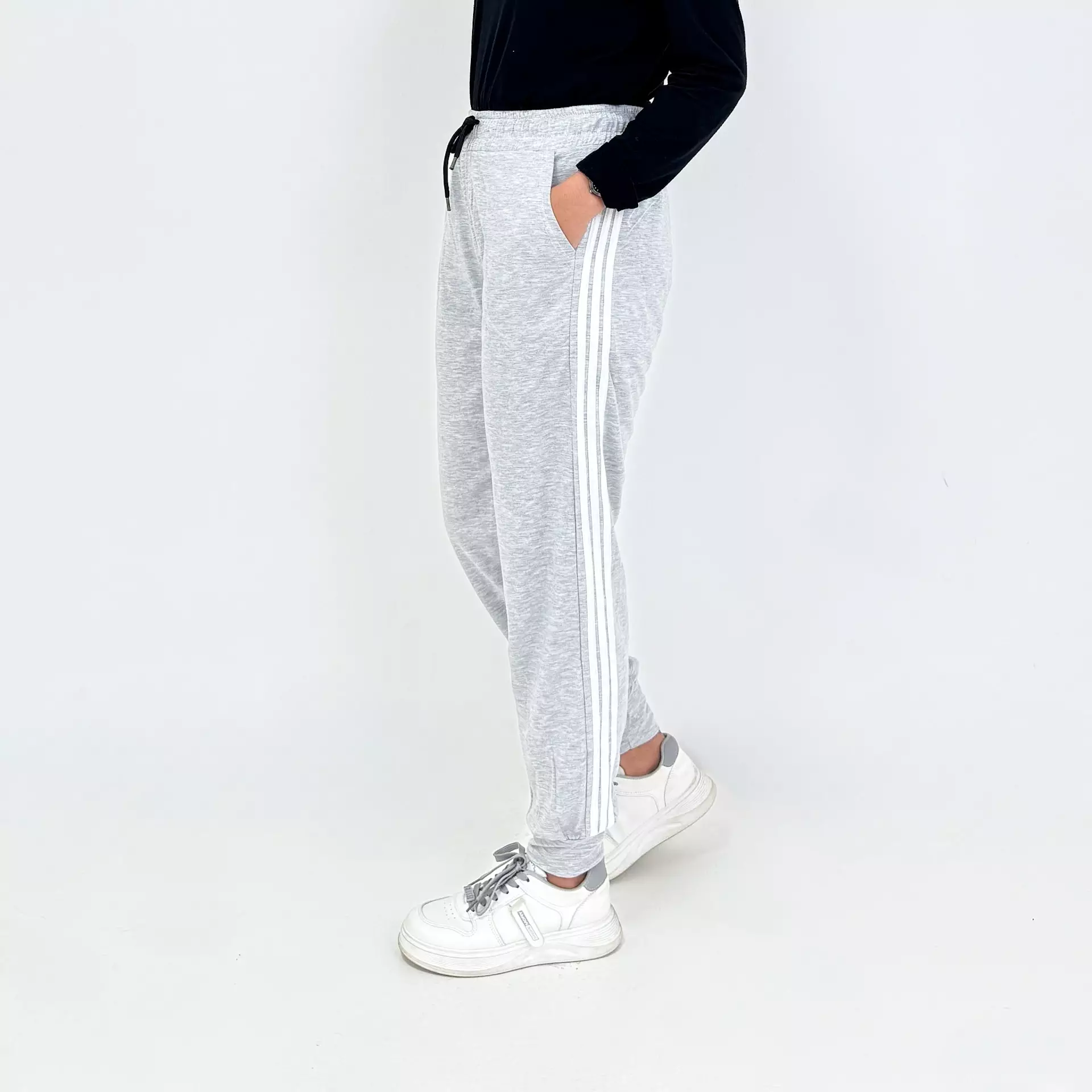 Aliyah Pants MISTY GREY Celana Panjang Jogger Wanita