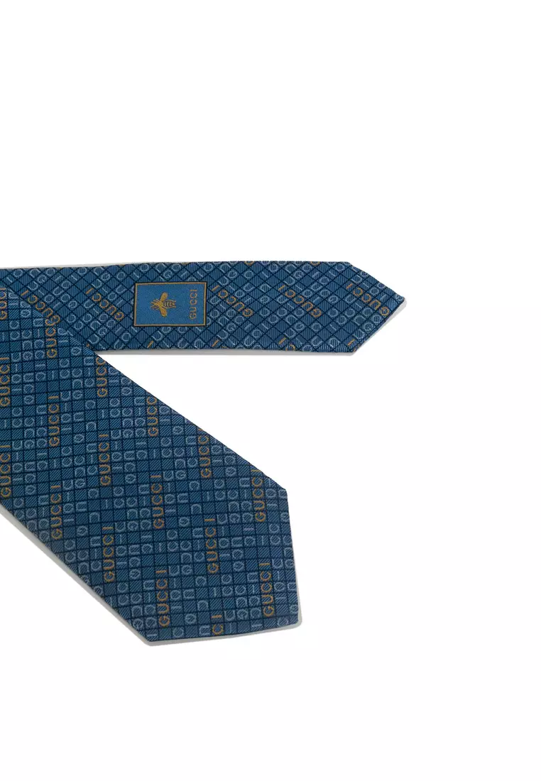 Gucci Silk Jacquard Tie Tie