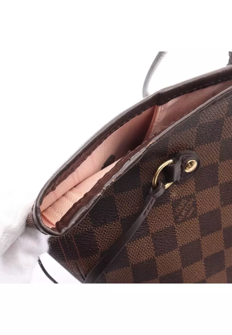 LOUIS VUITTON Pre-loved LOUIS VUITTON Neverfull MM Damier ebene