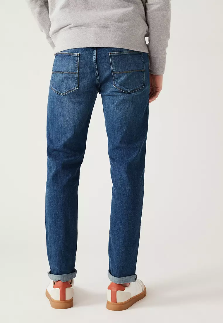 Jual Marks & Spencer Slim Fit Stretch Jeans Original 2024 | ZALORA ...