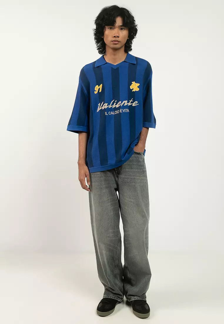 Knitted Sports Polo Shirt