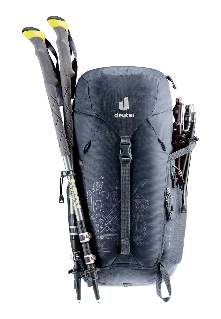 Buy Deuter Deuter Trail 22 SL Running Backpack black Online ZALORA