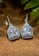 Elfi Elfi 925 Genuine Silver Square Diamond Drop Earrings SE70 1257BACA5062BEGS_3