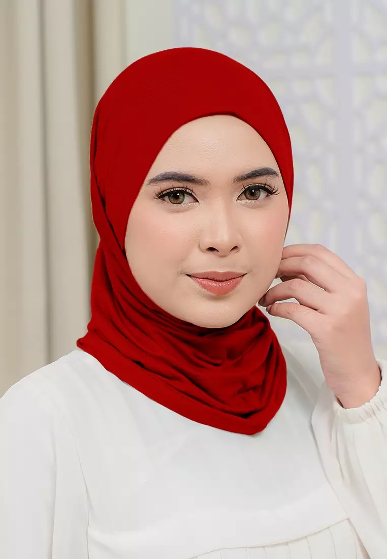 HIJAB INSTAN LUMA - RED