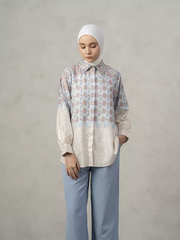 Jual Aleza Aleza Willow Shirt Mix Original 2026 Zalora Indonesia