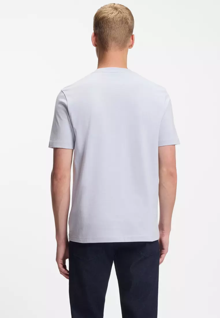 Cotton Jersey Regular Fit T-Shirt - BOSS Orange
