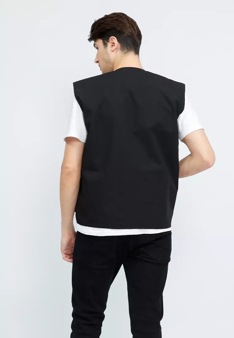 Tactical Vest / Rompi Black Warlord