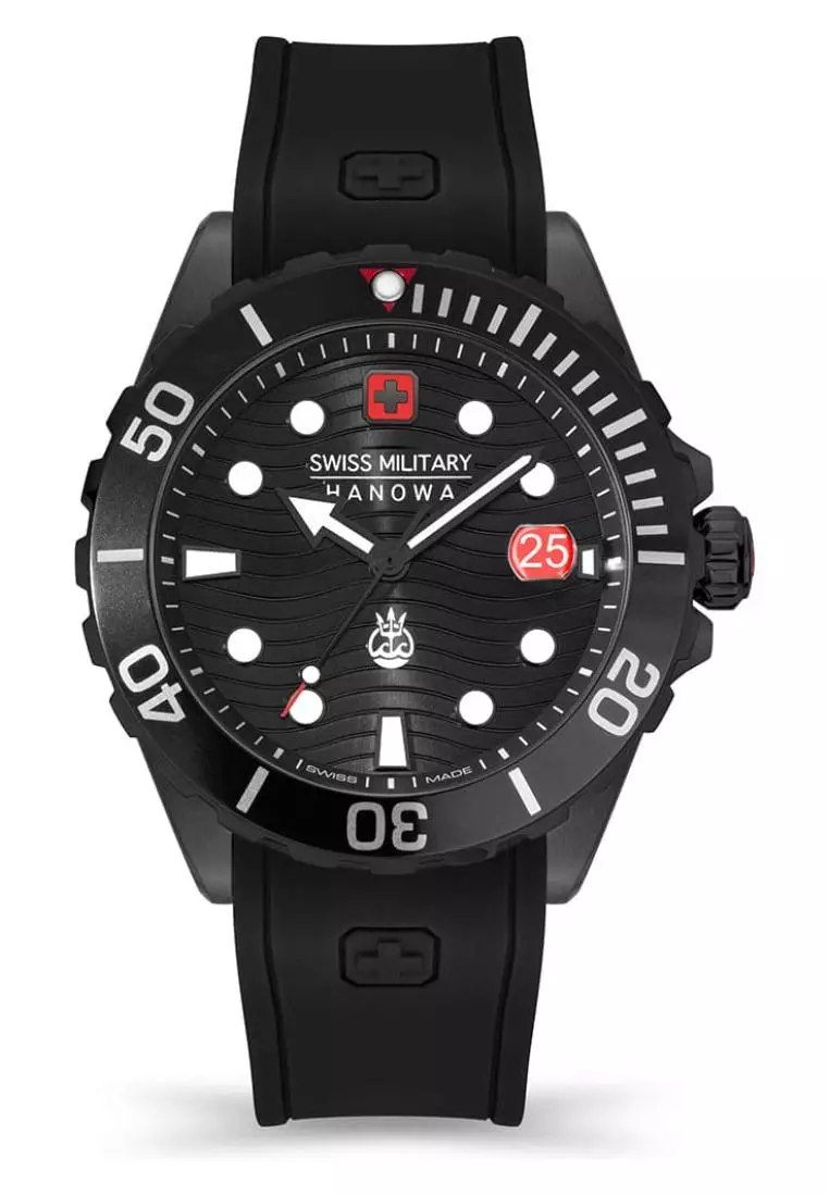 Swiss military hanowa divers watch deals