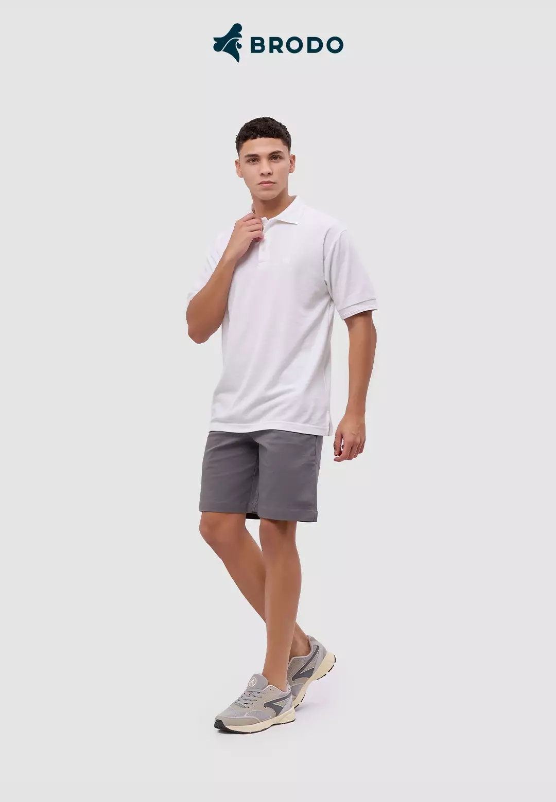 BRODO - Broshirt Polo Off White