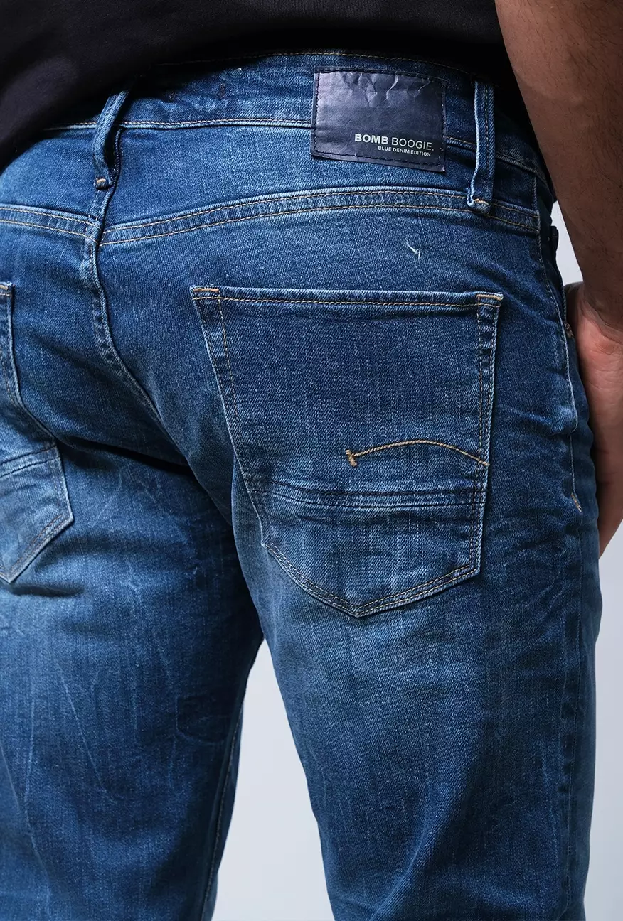 Celana Jeans Pria Slimfit K3