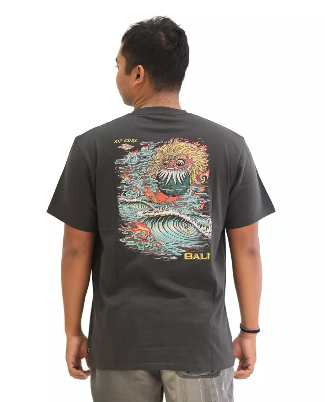 Rip Curl Men Bali Kalarau Tee - Washed Black