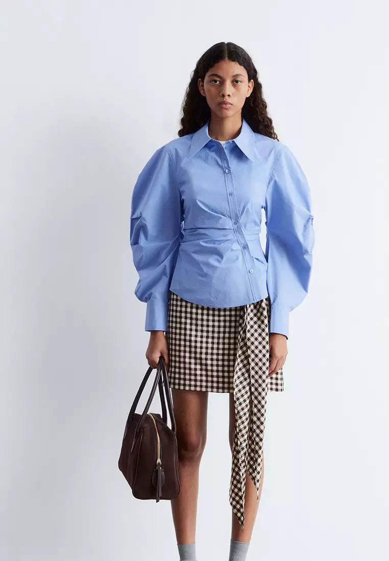 Asymmetrical Cotton Shirt