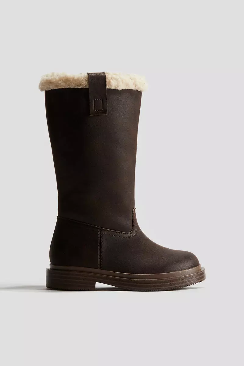 Discount on H&M  shoes - SKU: Warm-lined calf-high boots